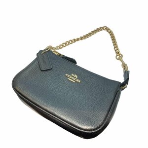 COACH コーチ ミニハンドバッグ チェーン ブラック ハンドバッグ