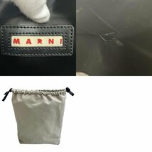 MARNI マルニ MUSEO SMALL ミュゼオ スモール 2WAYトートバッグ レザー ブラック 黒_画像10