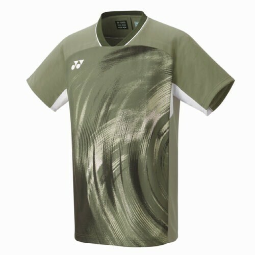 【10568（324）S】YONEX(ヨネックス) メンズゲームシャツ ライトオリーブ サイズS 新品未使用タグ付 バドミントン テニス　2024モデル