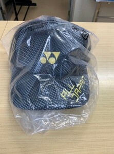 【YOS23013 007】YONEX(ヨネックス) メッシュキャップ ブラック 新品未使用　タグ付き　テニス　2023モデル　オールジャパン