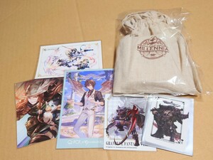 グランブルーファンタジー グラブル サンダルフォン カフェ 特典 ポストカード ブロマイド グラフェス ステーショナリー セット