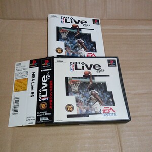 帯付き♪　PS☆NBA LIVE96☆管理番号B