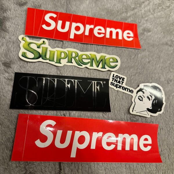 supreme シュプリーム シール ステッカー 