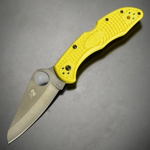 Spyderco 折りたたみナイフ ソルト2 海人 H-2 直刃 FRN パシフィックソルト スパイダルコ ロックバック式