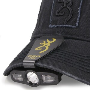 ブローニング キャップライト ナイトシーカー PRO 帽子 LEDライト | ベースボールキャップ 野球帽 メンズ