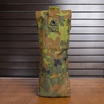 ドイツ軍放出品 テント用ポール＆ペグ収納袋 フレクター迷彩 [ 並下品 ] ドイツ連邦軍 military シェルター ポーチ_画像3