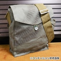 ポーランド軍放出品 ガスマスクバッグ M41用 肩掛け コットン製 [ バックル式 ] military ポーチ 布製_画像7