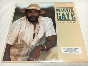 MARVIN GAYE SANCTIFIED LADY 12inch マーヴィン ゲイ PROMO 刻印 