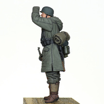 [201] 完成品 1/35 フィギュア WW2 ドイツ軍 ドイツ兵士 武装親衛隊 擲弾兵 兵卒 ハリコフ 1943 Painted and Built Figure 50mm_画像4