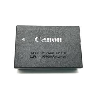 #550YO Canon キャノン LP-E17 純正バッテリー 40779