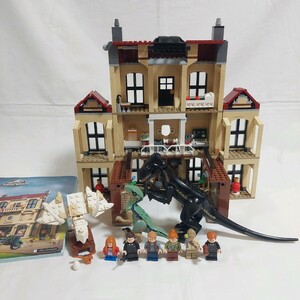 レゴ LEGO　ジュラシック・ワールド インドラプトル、ロックウッド邸で大暴れ 75930　正規品　