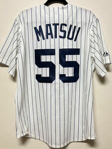 松井 秀喜 ユニフォーム L MLB ニューヨーク ヤンキース ユニホーム 巨人 読売 ジャイアンツ