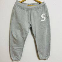 Supreme S Logo Sweatpant Heather Grey White S 20ss 2020年 ヘザーグレー 白 ホワイト エスロゴ Sロゴ スウェットパンツ_画像1