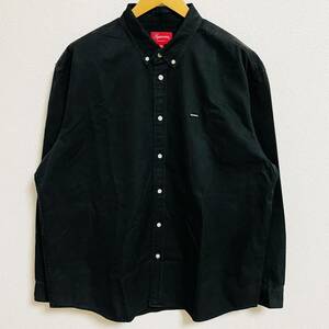 Supreme Small Box Logo Shirt Black XL 22aw 2022年 黒 ブラック スモール ボックスロゴ シャツ 胸ロゴ