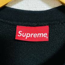 Supreme Polartec Crewneck Black White S 19aw 2019年 黒 白 ブラック ホワイト ポーラテック クルーネック トレーナー 胸ロゴ_画像4