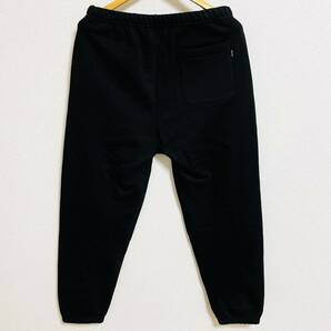 新品 Supreme Metallic Rib Sweatpant Black S 20ss 2020年 ブラック メタリック リブ スウェットパンツ サイドロゴ 新品未使用 タグ付きの画像2