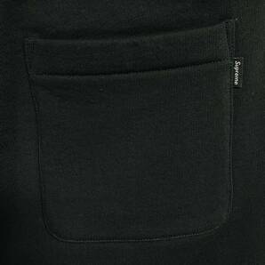 新品 Supreme Metallic Rib Sweatpant Black S 20ss 2020年 ブラック メタリック リブ スウェットパンツ サイドロゴ 新品未使用 タグ付きの画像3
