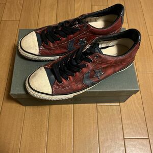 CONVERSE コンバース x ジョンバルベイトス　レザーローカットスニーカー