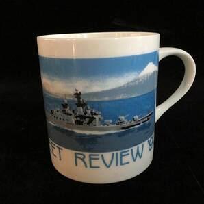 S1485-60/ 海上自衛隊 JMSDF FLEET REVIEW '92 観艦式 マグカップ 1992 護衛艦 富士山 旭日旗の画像1