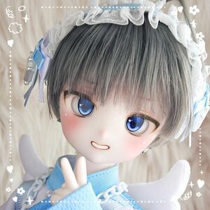 【お粉どーる】 DDH-27 セミホワイト(SW)肌カスタムヘッド おまけアイ付き