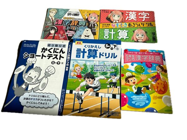 5年生算数(下)ドリル 漢字辞典