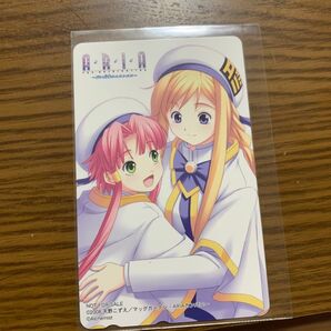 106 水無灯里/アリシア「ARIA The ORIGINATION ー蒼い惑星のエルシエロー」 テレカ テレホンカード