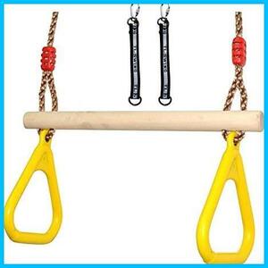 COMINGFIT 体操吊り輪 ブランコ 子供 DIY トレーニング 逆さぶら下がりにも最適 室内 アウトドア