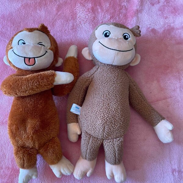 おさるのジョージ ぬいぐるみ プライズ curious george キュリアスジョージ