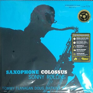 新品 即決 Analogue Productions LP ソニー・ロリンズ サキソフォン・コロッサス Sonny Rollins Saxophone Colossus アナプロの画像2