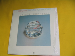 鮮LP .US盤. BUD SHANK .BILL MAYS ALAN .BROADBENT. CRYSTAL COMMENTS