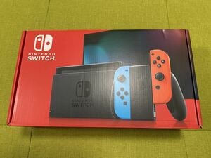 新品未使用　任天堂Nintendo Switch スイッチ バッテリー拡張版 任天堂 Switch本体　ネオンブルー ネオンレッド 