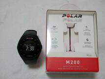 ☆USED☆ POLAR ポラール M200 心拍計 GPS Running Watch ランニング ウォッチ ブラック 【送料無料】_画像1