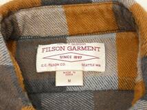 レア 90s 00s Y2K ビンテージ C.C.FILSON フィルソン ブロック チェック ヘビー ネル シャツ M （L位） 80s ワーク_画像3