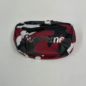 ウエストポーチ カモ柄　supremeシュプリーム 新品未使用　送料込　本物