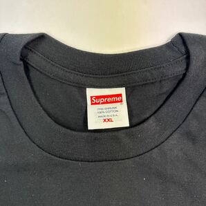 Tシャツ 黒 supremeシュープリーム 希少サイズXXL 新品未使用 送料込 本物の画像5