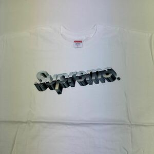 Tシャツ メタリックロゴ　supremeシュープリーム 新品未使用　送料込　希少サイズXL