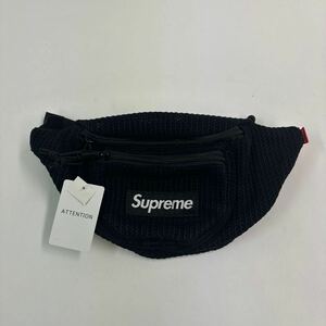 ウエストバッグ supremeシュプリーム ニット調　新品未使用　送料込　本物