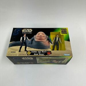 STAR WARS フィギュア スターウォーズ ジャバWITH ハンソロ　　1997年製　未開封　送料込