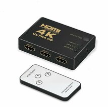 HDMI 切替器 分配器 4K 2K 3入力 1出力 セレクター モニター 画面_画像6