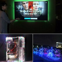 LEDテープライト 4m 16色 リモコン・電池付き 間接照明 おしゃれ USB_画像5