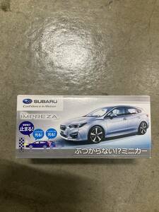 SUBARU スバル IMPREZA SPORT　インプレッサ スポーツ　ぶつからないミニカー