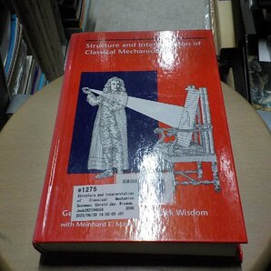 e1275◆Structure and Interpretation of Classical Mechanics [Mar 15, 2001] Sussman, Gerald Jay; Wisdom, Jack▼の画像1