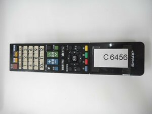 C6456◆シャープ テレビリモコン GA930WJSA◆