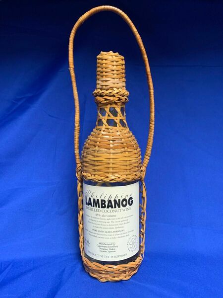 ランバノグ　750ml 45度　Lambanog distilled coconut wine ココナッツ蒸留酒　スピリッツ　