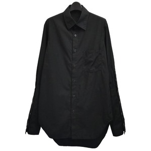 Yohji Yamamoto + NOIR 2020ss コットン ロングカフス シャツ　20ss ノアール ブラウス ロング 