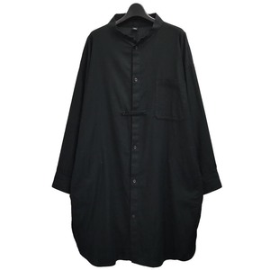 Y’s 「Yohji Yamamoto」 2021ss コットン ビッグシルエット シャツ ワンピース　21ss ワイズ ドレス コート ロング 定番 BORN PRODUCT 