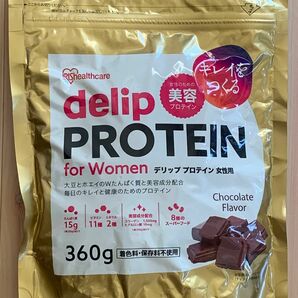 デリッププロテイン 女性用 チョコレート風味 360g