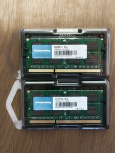 【コスパ高】16GB(8GBx2) DDR3 PC3L-12800S 新品未使用エラー無し 