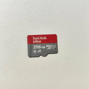 送料無料 簡易動作確認済み SanDisk Ultra 256GB マイクロSDカード microSDXC UHS-I U1 C10 A1 Switch対応 中古