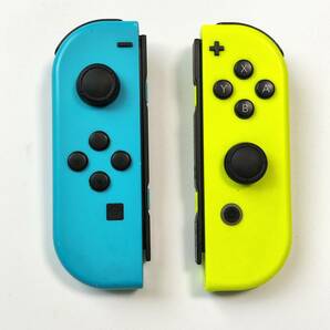 送料無料 Nintendo Switch Joy-Con ジョイコン 純正 ネオンブルー ネオンイエロー L R セット ジャンク